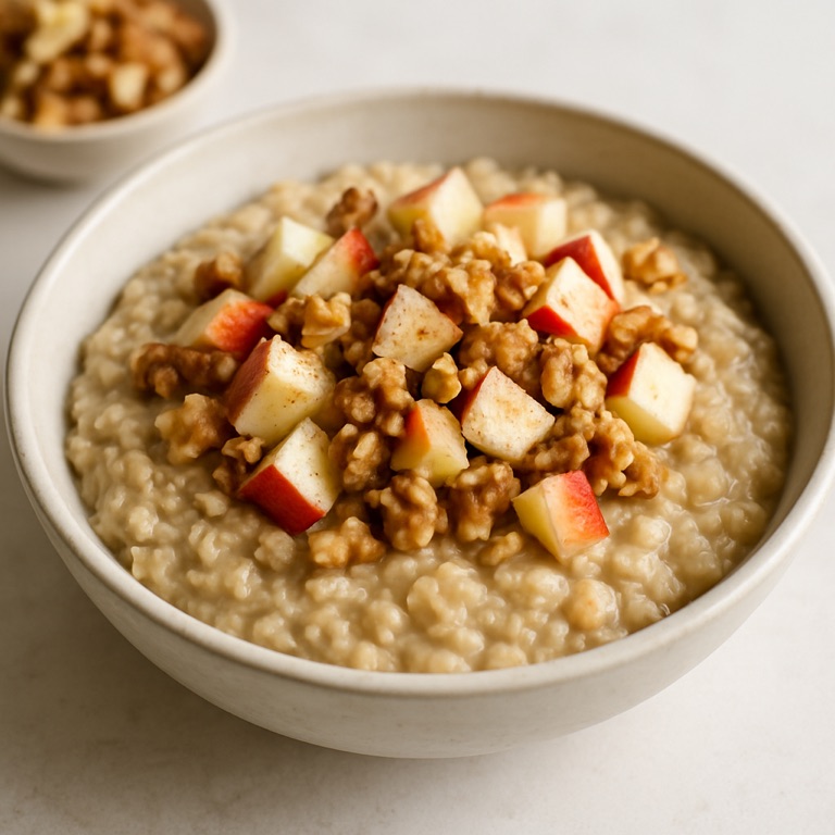 Apple Walnut Oatmeal