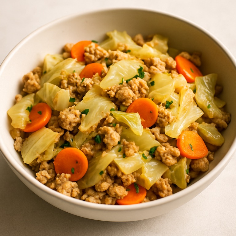 Turkey Cabbage Skillet