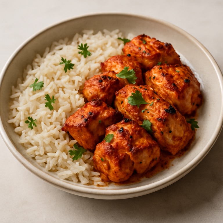 Chicken Tikka with Rice