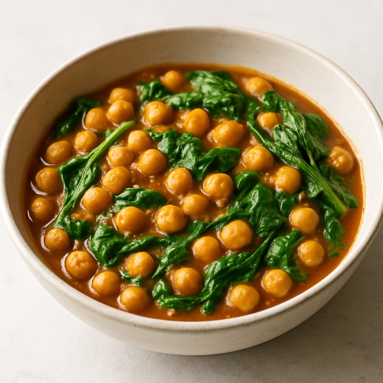 Chickpea Spinach Curry