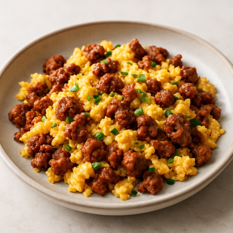 Chorizo and Egg Scramble