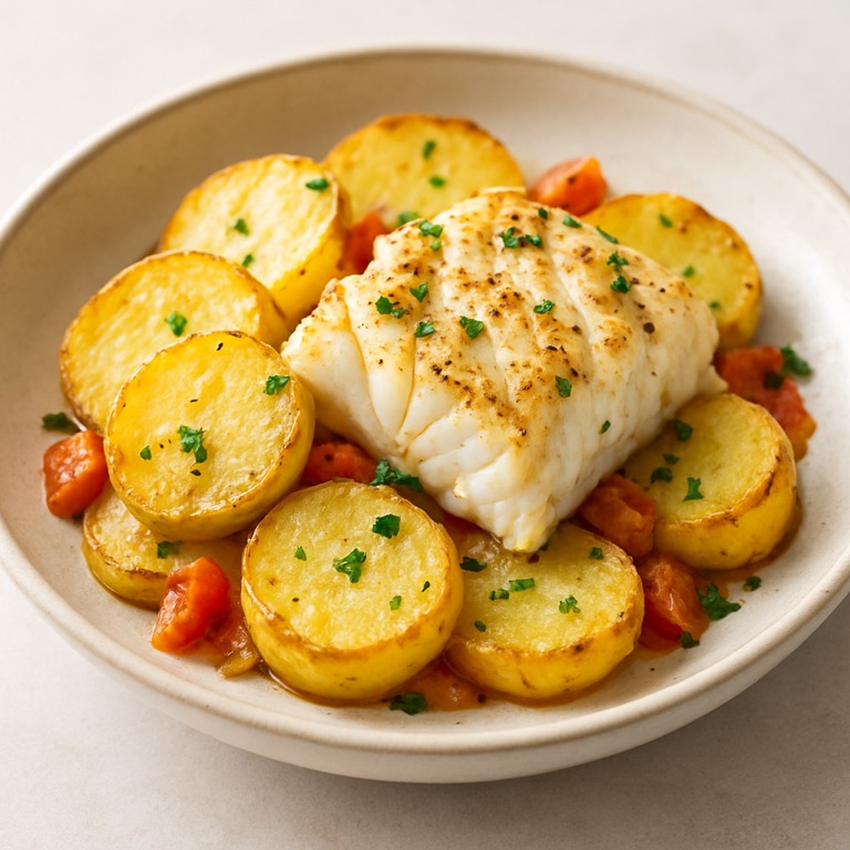 Cod and Potato Bake