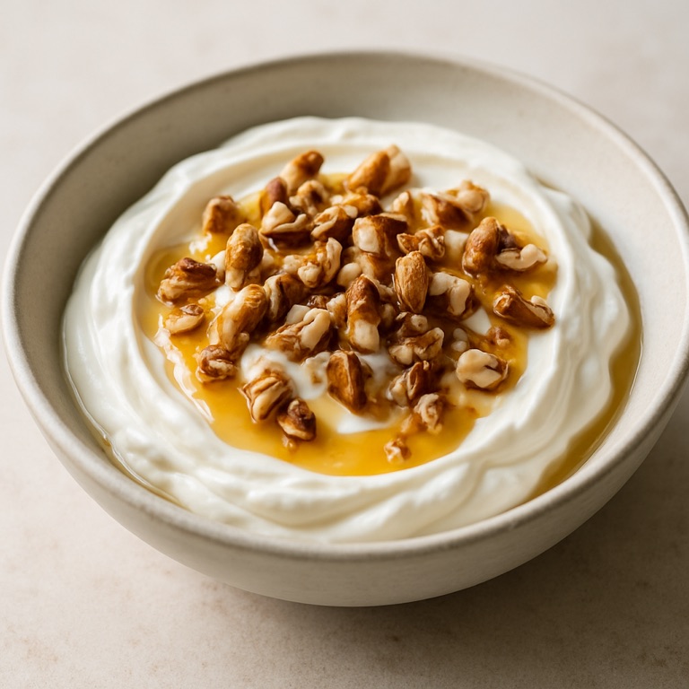 Greek Yogurt with Honey and Nuts