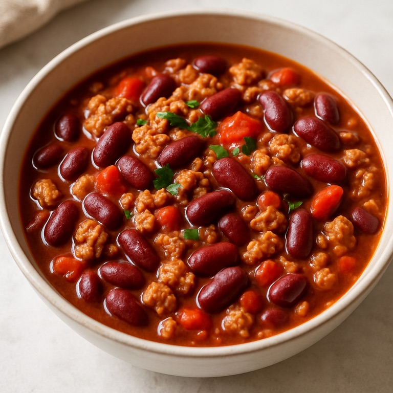 Turkey Chili with Beans