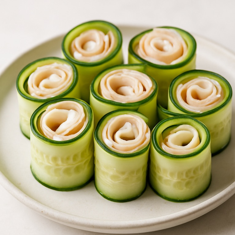 Turkey Cucumber Roll-Ups