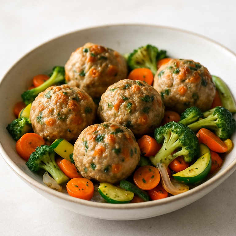 Turkey Meatballs with Vegetables
