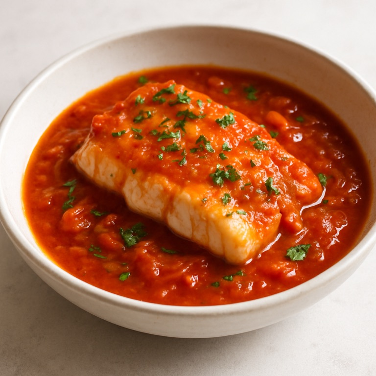 White Fish in Tomato Sauce
